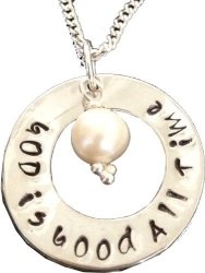 God Is Good All Time Sterling Silver Necklace -religius Gift