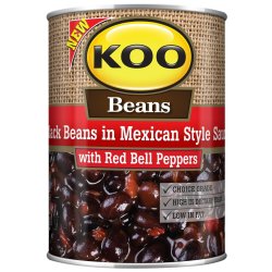Black Beans In Mexican Sauce 410 G