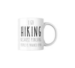 I Go Hiking Coffee Mug