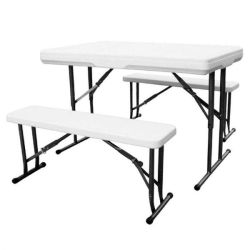 Kaufmann - Table & Bench 3 Piece Picnic Set