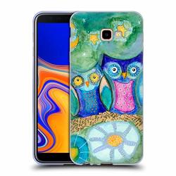 Official Wyanne Wishing The Night Away Owl Soft Gel Case For Samsung Galaxy J4 Plus 2018
