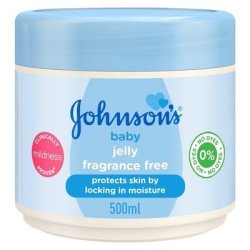 Johnsons Johnson's Baby Jelly Fragrance Free 500ML