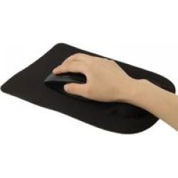 Tuff-Luv Ultra-thin Profile Cloth Mouse Pad Black