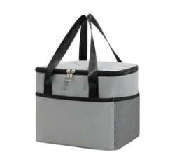 Insulated Picnic & Lunch Cooler Bag - Grey