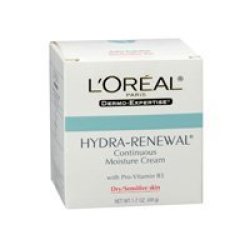 L'oreal L'oreal Dermo-expertise Hydra-renewal Continuous Moisture Cream 1.7 Oz Pack Of 2