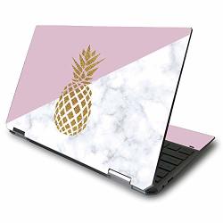 Mightyskins Skin For Hp Spectre X360 13.3" Gem-cut 2020 - Pretty Pineapple Protective Durable And Unique Vinyl Decal Wrap Cover Easy To