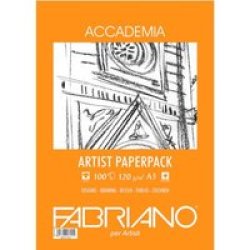 Accademia Drawing Paper 120GSM A3 100 X Sheets