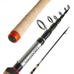 Pioneer Mustang Portable Telescopic Fishing Rod - 7Inch / 2.1m