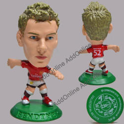 No.52 Bendtner Soccer Figurine In Arsenal F.c. Jersey. Collector No Mc12478