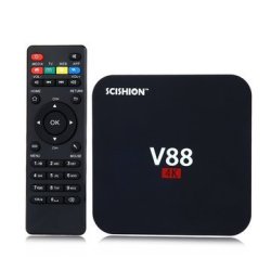 Scishion V88 Tv Box 1gb+8gb 4k Android With Kodi And Remote - Local Stock
