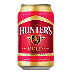 Hunters Gold Can 330ml x 24