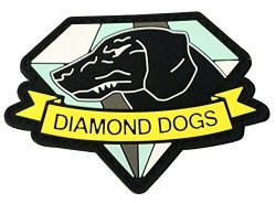 Metal Gear Solid 3D Diamond Dogs Emblem Patch