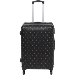 Polo Classic Double Pack Large 4 Wheel Trolley Case Black