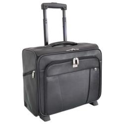 Busby Union Business Laptop Bag On Wheels Black