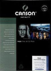 Canon Canson A3 Infinity Rag Photographique Inkjet Paper - 210GSM 25 Sheets