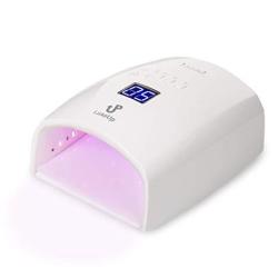 Luxeup 48W Rechargeable Cordless Uv Nail Lamp Wireless Professional LED Gel Polish Nail Light Dryer With Motion Detector Technology