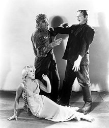Chaney Jr. Lon Frankenstein Meets The Wolf Man Publicity 11 X 14 11 X 14 Photo Photograph