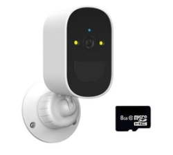 All Weather Home HD Wireless Security Camera With 2 Way Audio & 8GB Sd Card