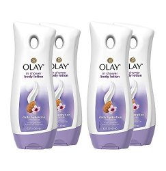 Olay In Shower Lotion Daily Hydration Almond Milk 15.2 Oz Pack Of 4
