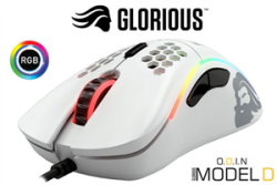 Glorious Model D Ergonomic Mouse Matte White