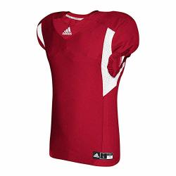 Adidas Men's Techfit Hyped Football Jersey Power Red white XL