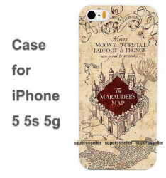 Harry Potter Marsuder's Map Cover For Apple Iphone 5 5s Or 5g