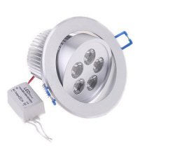 5w Led Recessed Ceiling down Light With Driver-cool White