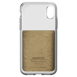 Nomad Clear Case Iphone X Brown