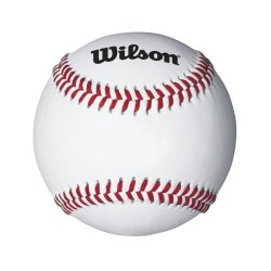 Wilson Official League Baseball Ygw Dozen - White red