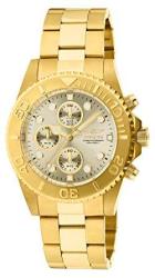 Invicta Men's 1774 Pro-diver Collection 18K Gold Ion-plated Stainless Steel Watch