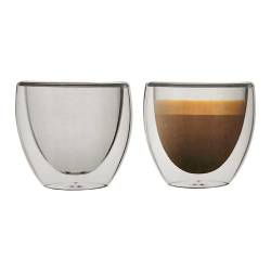 Humble + Mash 75ML Double Wall Espresso Glasses Set Of 2
