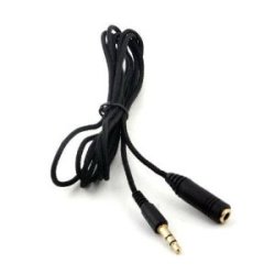 Storeinbox 1.5m 5ft Stereo Headphone Earphone Headset Extension Cord 3.5mm Male To Female Cable