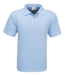 Biz Collection Elite Mens Golf Shirt - Light Blue BIZ-3604