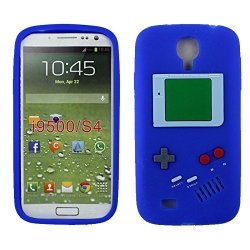Samsung Galaxy S4 Case I9500 New 3D Soft Back Cover Gameboy Silicone Protective Case Stylish Cartoon Silicone Cover Case Compatible For Samsung Galaxy S4