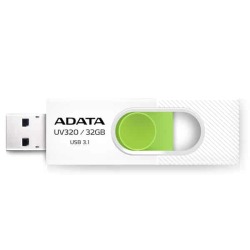 Adata UV320 32GB USB3.1 Flash Drive White green