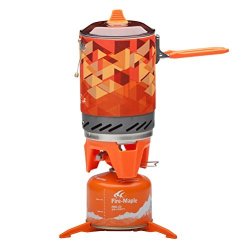 Fire-maple FMS-X2 Fire Maple Compact One-piece Camping Stove Heat Exchanger Pot Camping Equipment Set Flash Personal Cooking System