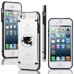 For Apple Iphone 6 6S Ultra Thin Transparent Clear Hard Tpu Case Cover Fly Fishing Black