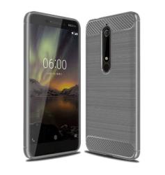 Nokia 6.1 2018 Protective Slim Tpu Case Gray Suensan
