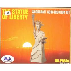Msc:i:w -woodcraft Construction Kit - The Statue Of Liberty