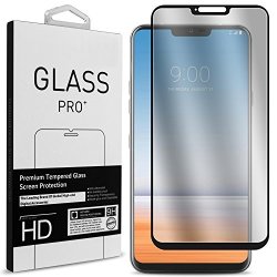 LG G7 Thinq Tempered Glass Screen Protector Coveron Invisiguard Series Complete Full Front Screen Protector For LG G7 Thinq Case Friendly And Bubble-free