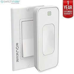 Switchmate RSM003W Motion Activated Instant Smart Light Switch Rocker That Listens 3.0 White + 1 Year Extended Warranty