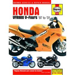 Haynes 3703 Honda Vfr800 V-fours 1997 To 1999 Repair Manual