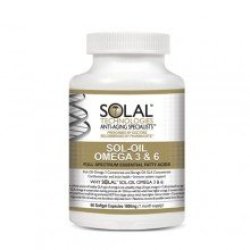 Solal Sol Oil Omega 3 & 6 60 Capsules