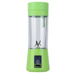 Portable And Rechargeable Smoothie Blender 6 Blades - Green
