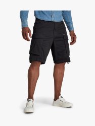 Men&apos S Rovic Zip Relaxed Black Shorts