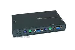 KVM Switch Ps 2 4port With 4 6 Feet Cables