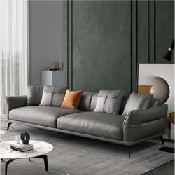 San Miguel Leather Custom Couch - 3 Seater