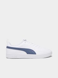 Puma Mens Rickie White blue Sneakers
