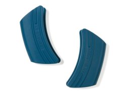 Le Creuset Silicone Side Handle Pot Grips Set Of 2 Deep Teal