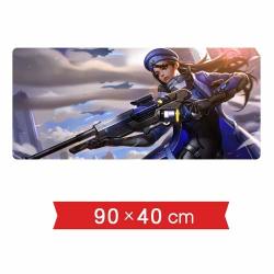 Dmwsd Mouse Pad Table Mat Ow Game Character Ana Amari Supported Heroes Young Era Original Watchman Pioneer Assault Team Player Oversized Slip Slip Game